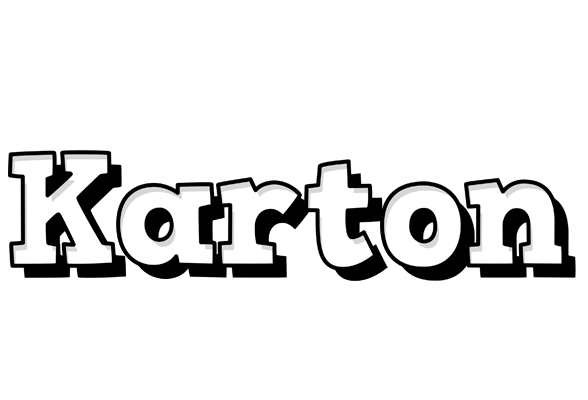 Karton snowing logo