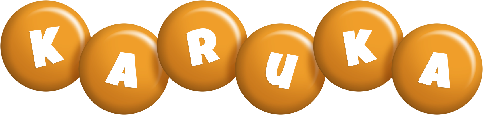 Karuka candy-orange logo
