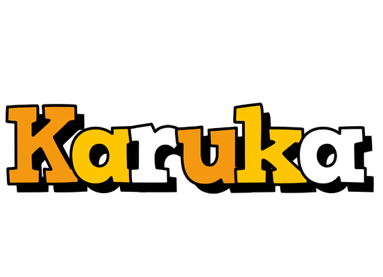 Karuka cartoon logo