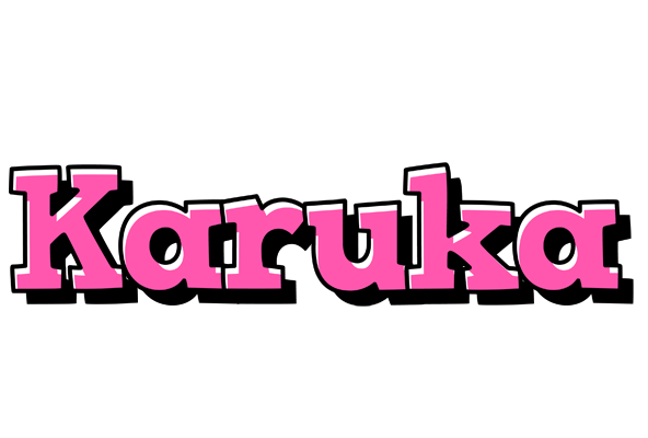 Karuka girlish logo
