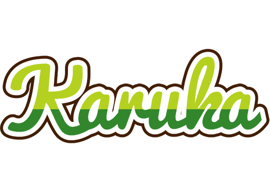 Karuka golfing logo