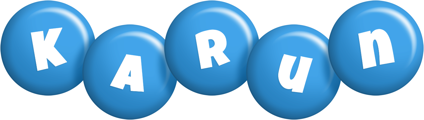 Karun candy-blue logo