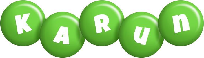 Karun candy-green logo