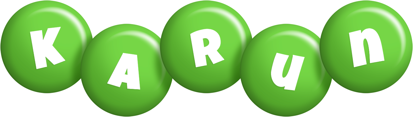 Karun candy-green logo