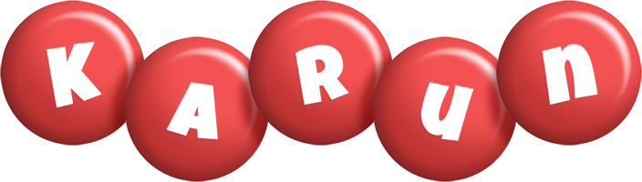 Karun candy-red logo