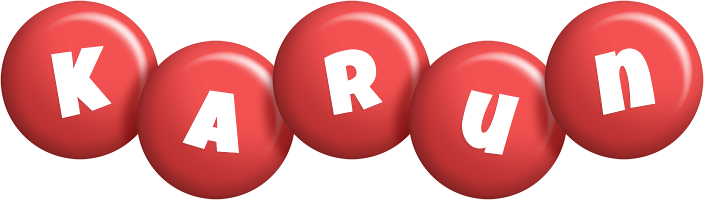 Karun candy-red logo