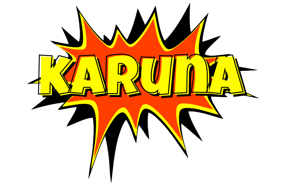 Karuna bazinga logo