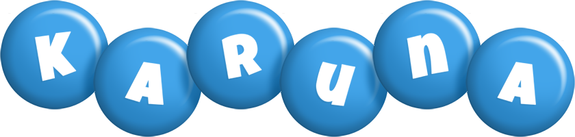 Karuna candy-blue logo
