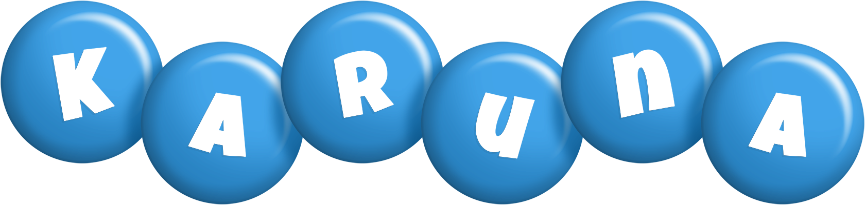 Karuna candy-blue logo