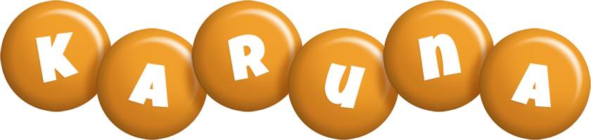 Karuna candy-orange logo