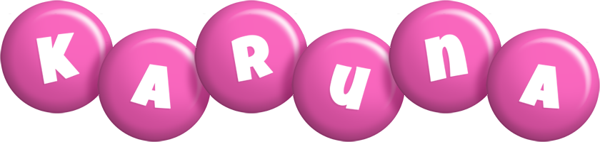 Karuna candy-pink logo
