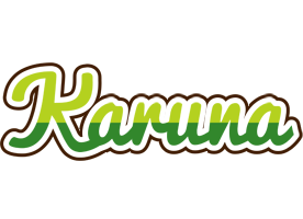 Karuna golfing logo