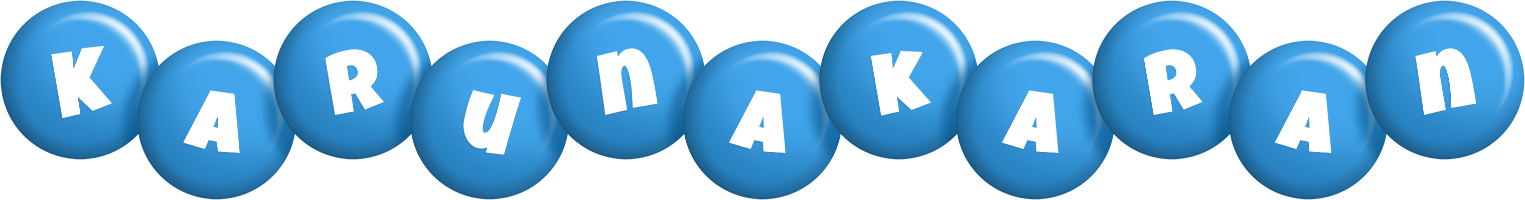 Karunakaran candy-blue logo