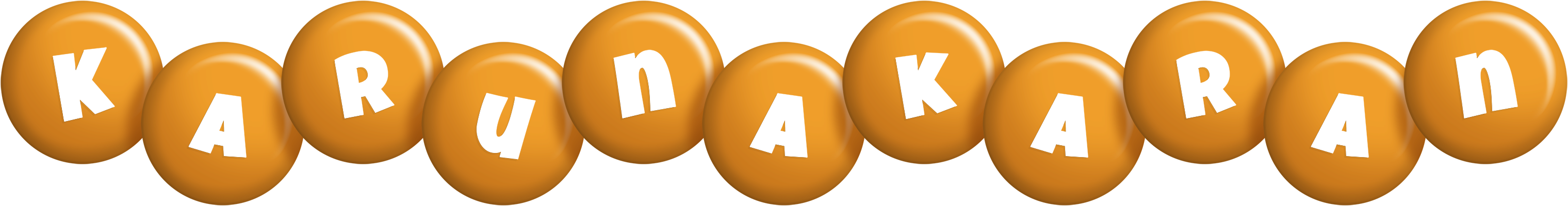 Karunakaran candy-orange logo