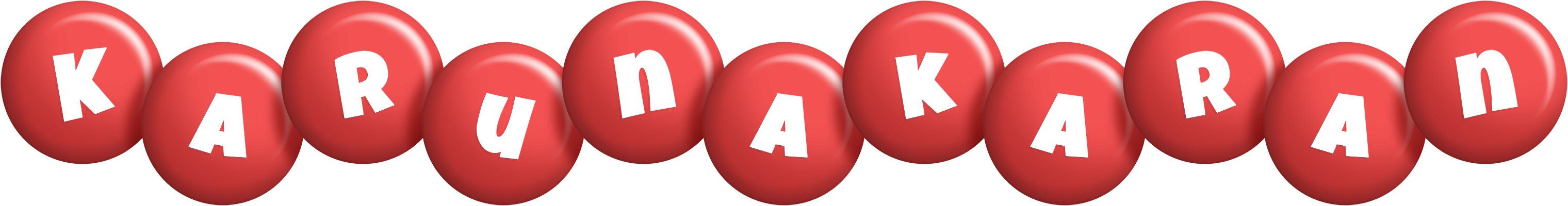 Karunakaran candy-red logo