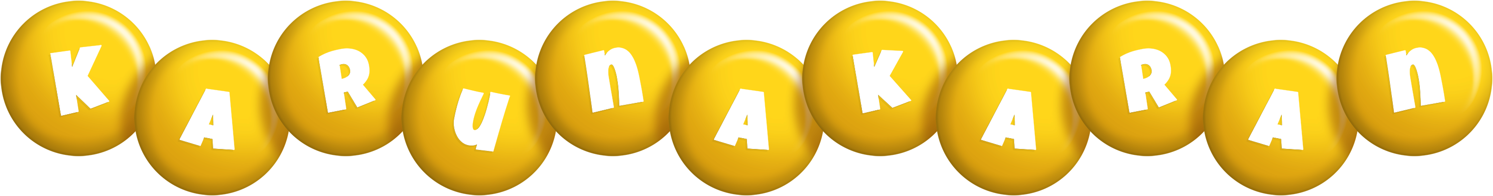 Karunakaran candy-yellow logo