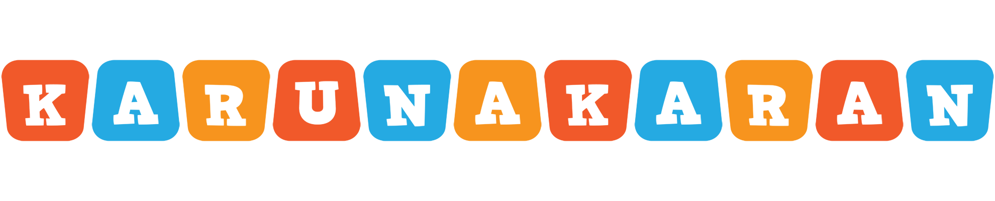 Karunakaran comics logo