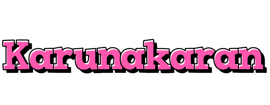 Karunakaran girlish logo