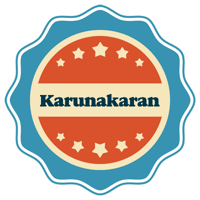 Karunakaran labels logo