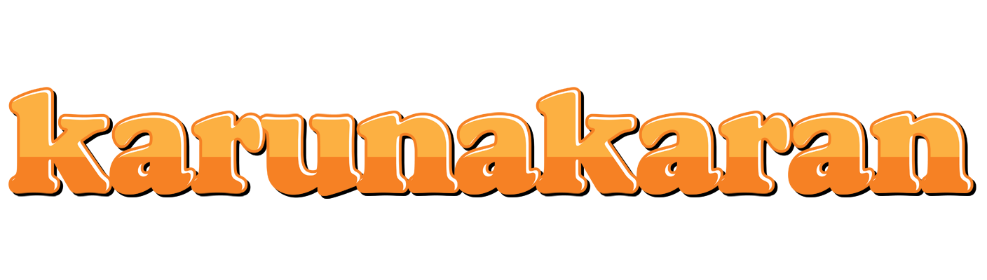 Karunakaran orange logo
