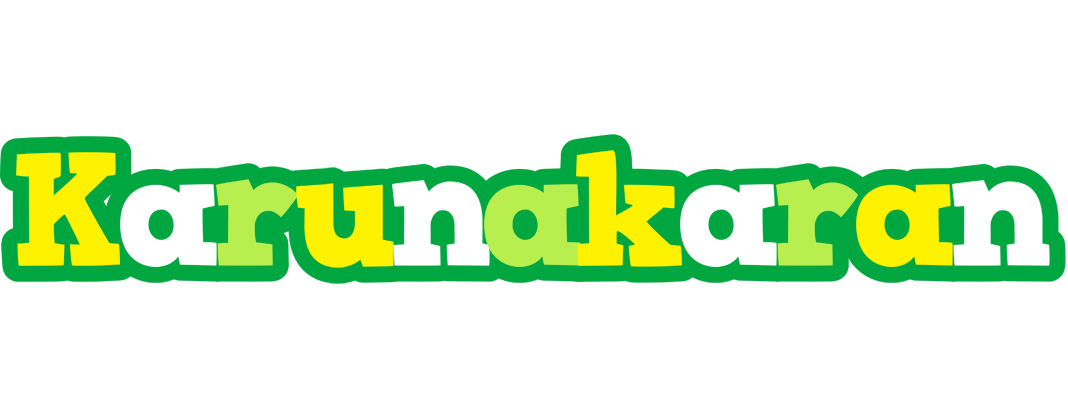 Karunakaran soccer logo