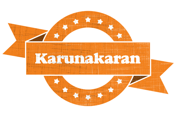 Karunakaran victory logo