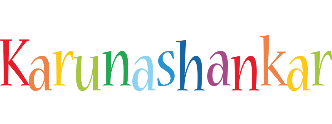 Karunashankar birthday logo