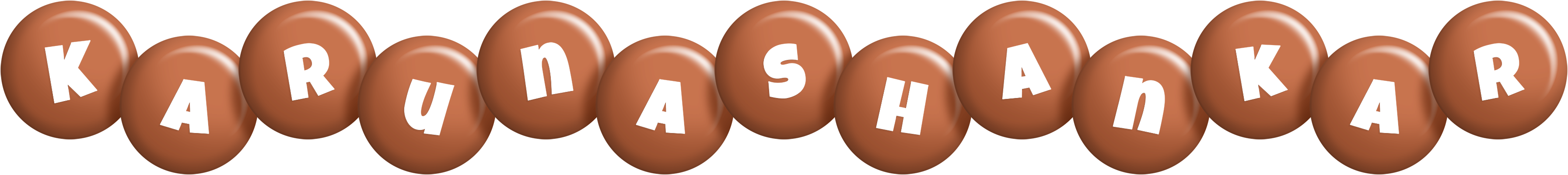 Karunashankar candy-brown logo