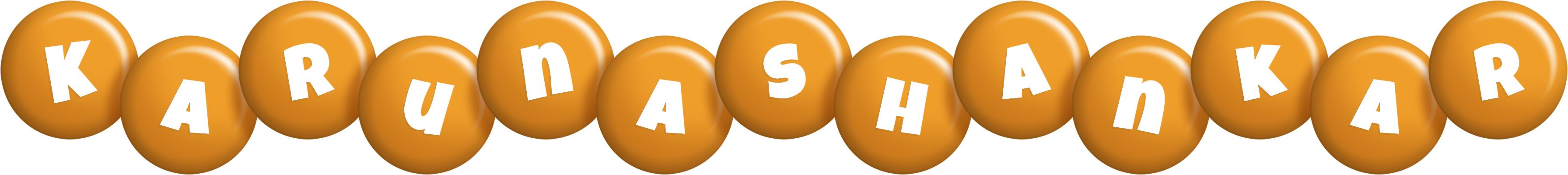 Karunashankar candy-orange logo