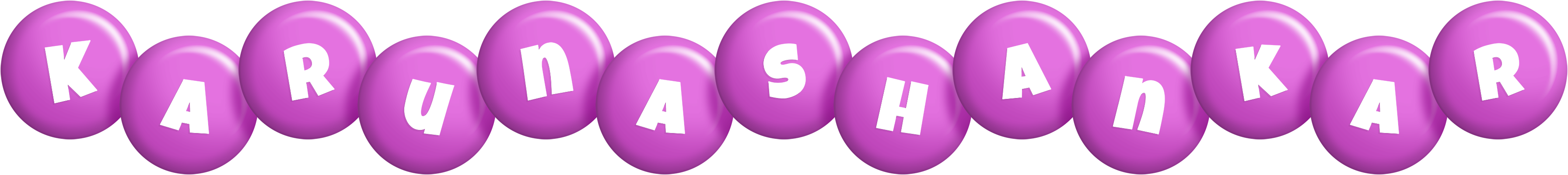 Karunashankar candy-purple logo