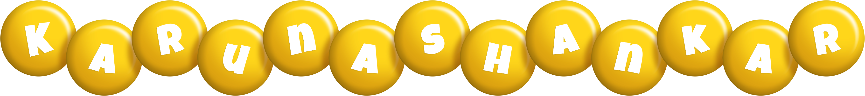 Karunashankar candy-yellow logo