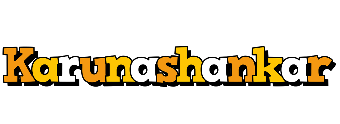 Karunashankar cartoon logo