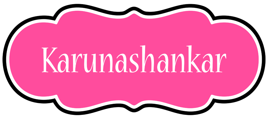 Karunashankar invitation logo