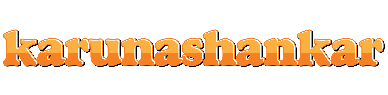 Karunashankar orange logo