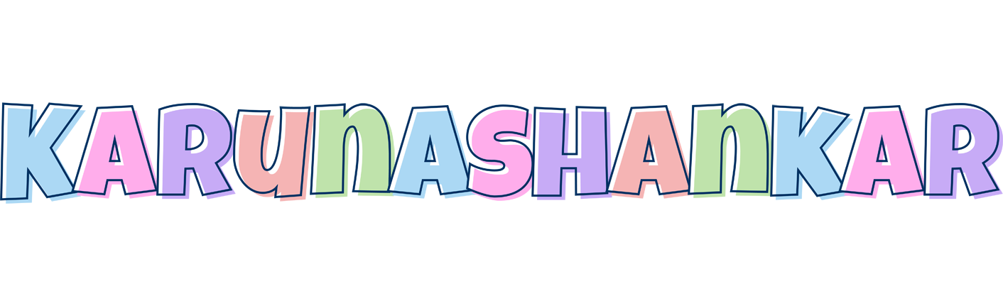 Karunashankar pastel logo