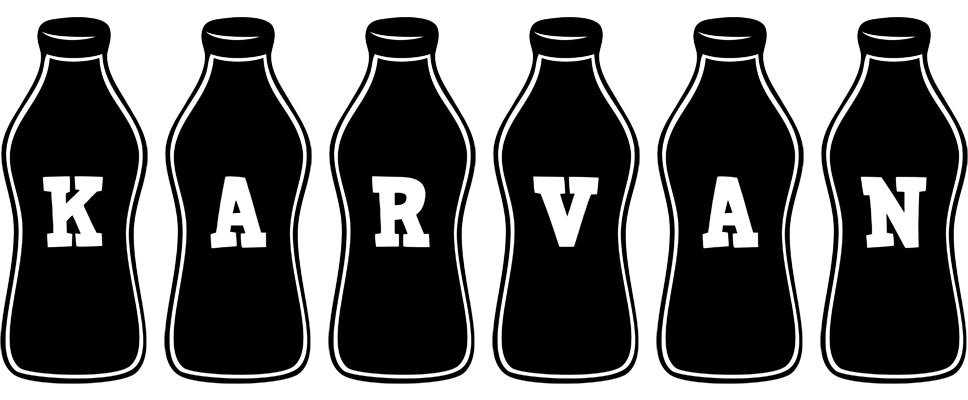 Karvan bottle logo