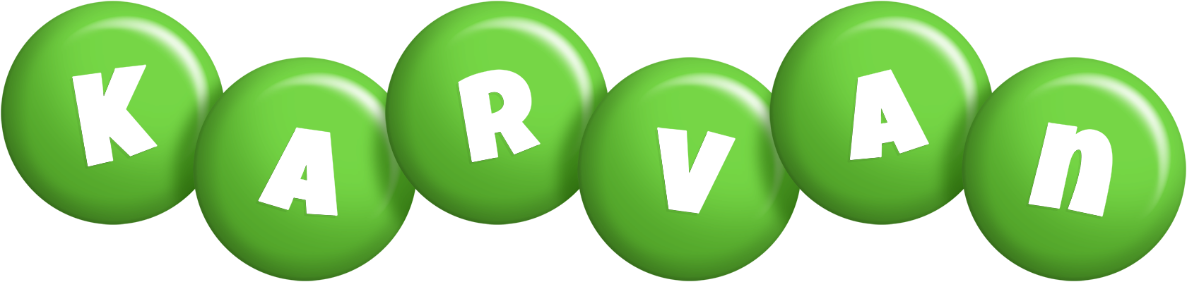 Karvan candy-green logo