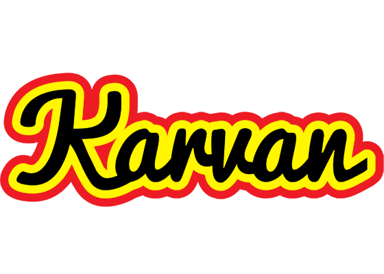 Karvan flaming logo