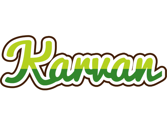 Karvan golfing logo