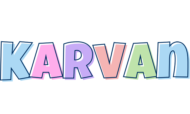 Karvan pastel logo