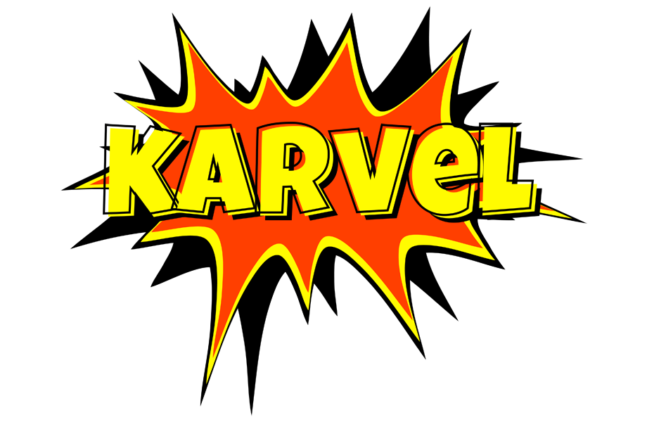 Karvel bazinga logo