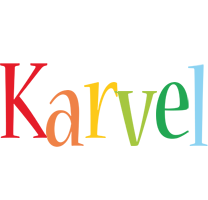 Karvel birthday logo