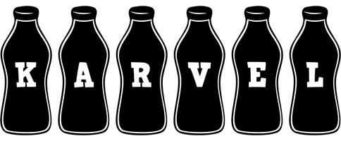 Karvel bottle logo