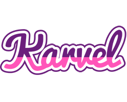 Karvel cheerful logo