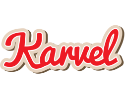 Karvel chocolate logo