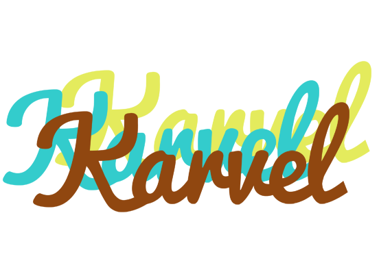 Karvel cupcake logo