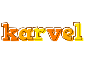 Karvel desert logo