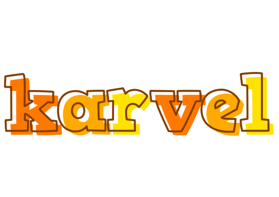 Karvel desert logo