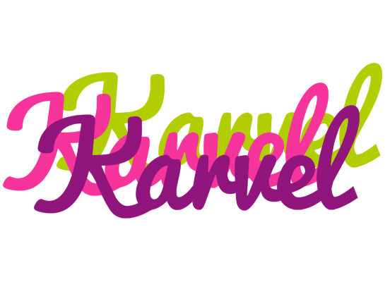 Karvel flowers logo