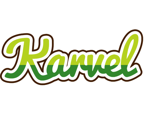 Karvel golfing logo